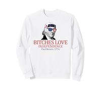 Paul Revere 1776 Les chiennes Aiment l'indépendance Sweatshirt
