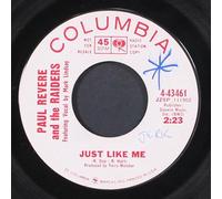 PAUL REVERE & RAIDERS - just like me / b.f.d.r.f. blues 45 rpm single
