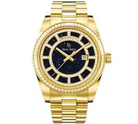 Paul Rich Crown Legacy PR20236 - Homme - 40 mm - Analogique - Quartz - Verre minéral