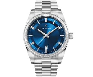 Paul Rich Legacy Silver Blue PR20226 - Homme - 40 mm - Quartz - Verre recouvert de saphir