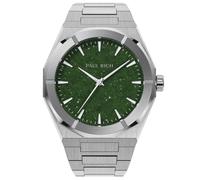 Paul Rich Star Dust II Silver Green PR20210 - Homme - 43 mm - Analogique - Quartz - Verre minéral