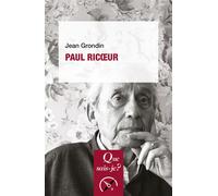 Paul Ricœur - Jean Grondin - Que Sais-Je - Poche - Biographie