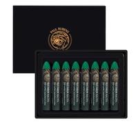 Paul Rubens 8 couleurs vert moyen vif et crémeux Pastels à l'huile Accessoires d'art pour artistes, débutants, étudiants, peinture artistique