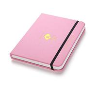 Paul Rubens Bloc de papier aquarelle, couverture en cuir de qualité supérieure, papier pressé à chaud pour aquarelles et bloc de supports humides, sans acide et 100% coton, 27 x 19,5 cm, 63,5 kg, 20