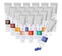 Paul Rubens Kit de peinture à l'huile 18 couleurs vives avec haute saturation, tubes de grande capacité de 50 ml, peinture à l'huile à séchage rapide avec texture crémeuse et consistance pour les