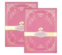 Paul Rubens Lot de 2 carnets de croquis à l'aquarelle A5 - 300 g/m² - Sans acide - 50 % coton - Style organe - Papier journal aquarelle - Pressé à froid - Petit format - 20 feuilles - 140 x 20 pouces