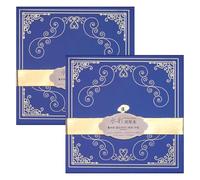 Paul Rubens Lot de 2 carnets de croquis carrés pour aquarelle, 63,5 kg/300 g/m², sans acide, 50 % coton, style organe, papier aquarelle pressé à froid, 14 feuilles au total (lot de 2) 14 feuilles (14