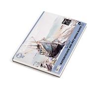 Paul Rubens Papier aquarelle A5 - 50 % coton pressé à froid sans acide 19,3 x 13,4 cm - 300 g/m² 20 feuilles, 32 K