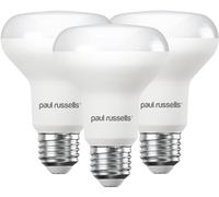 Paul Russells - Lot de 3 ampoules réflecteur LED 12 W E27 douilles à vis, luminosité 12 W = 100 W, projecteur R80 et 270, lampe de faisceau 2700 K, lumière blanche 100 W