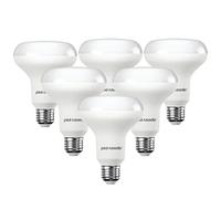 paul russells Lot de 6 ampoules LED E27 à culot à vis E27, équivalent à une ampoule à incandescence de 75 W, 11 W, 1050 lm, blanc froid 4000 K, spot givré ES R80 à économie d'énergie