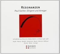 Paul Sacher – Sacher/Stravinsky/Olsen/Deroubaix/Cuenod: Resonanzen – CD – Édition du Centenaire