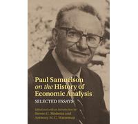 Paul Samuelson – Sur l'histoire de l'analyse économique – Essais choisis