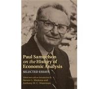 Paul Samuelson on the History of Economic Analysis - Cambridge University Press - Cambridge University Press - Livre en Anglais - Hardback Cambridge University PressCambridge University Press (Auteur)