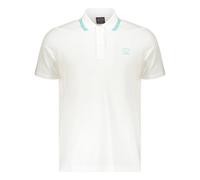 Paul & Shark, Homme, Tops, Blanc, Taille: 6XL Polo en coton double piqué