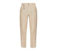 Paul & Shark - Linen Pantalons - Homme - Pantalons - Beige - Taille: 3XL