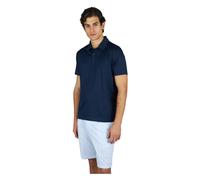 Paul & Shark - Polo en coton double mercerisé - Homme - Tops - Bleu - Taille: 2XL