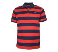 PAUL & SHARK Polo Homme En Coton Piqué À Badge Iconique C0P1228 142 Bleu Rouge