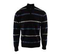 Paul & Shark - Pull à Demi-Zip Centre Stripe - Homme - Pulls - Bleu - Taille: L