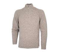Paul & Shark - Pull Col Montant Demi-Zip - Homme - Pulls - Beige - Taille: M