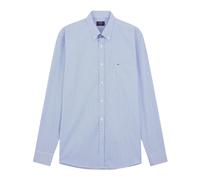 Paul & Shark - Thin Striped Cotton Shirt - Homme - Chemises - Bleu - Taille: 4XL