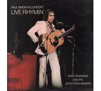 Paul Simon - Live Rhymin' Paul Simon In Concert - Paul Simon With Urubamba And The Jessy Dixon Singers LP