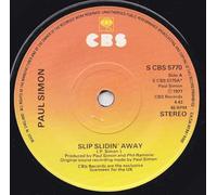 PAUL SIMON - SLIP SLIDIN AWAY - 7 inch vinyl/45