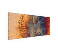 Paul Sinus Art Image panoramique - 150 x 50 cm - Vintage - Arbre - Coupe transversale - Sur toile - Décoration murale exclusive - Photographie moderne pour votre mur - Disponible dans de nombreuses