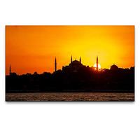 Paul Sinus Art Istanbul Tableau mural XXL 120 x 70 cm sur toile