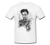 Paul Sinus Art Marlon Brando Young T-shirt pour homme Blanc - Blanc - X-Large