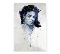Paul Sinus Art Michael Jackson V 90 x 60 cm sur toile tendue prête à accrocher