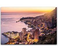 Paul Sinus Art Montecarlo Monaco Tableau Mural en Toile de qualité musée, 60 x 90 cm