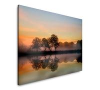 Paul Sinus Art Paysage Automne, Carnaval inspiré de qualité musée pour Décoration Votre Maison en Toile - Fabriqué en Allemagne, 60 x 90 cm