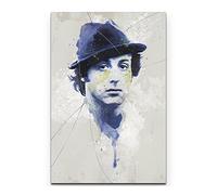 Paul Sinus Art Rocky Sylvester Stallone 90 x 60 cm Toile tendue prête à être suspendue