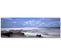 Paul Sinus Art Tableau de qualité sur Toile prêt à Poser Motif Plage, 150 x 50 cm