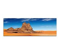 Paul Sinus Art Tableau mural - Impression d'art - 120 x 40 cm Algérie Sahara désert Sahara rochers