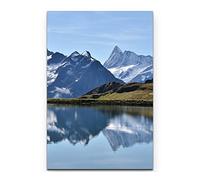 Paul Sinus Art WTD Toile décorative Motif mer de montagne 90 x 60 cm