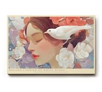 Paul Sinus Tableau mural 120 x 80 cm Dreams Carried on White Wings Soul and Nature Move Together in Peace