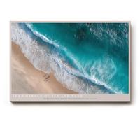 Paul Sinus Tableau mural 120 x 80 cm L'Embrace de la mer et du sable océan vagues et la Serénité côtière