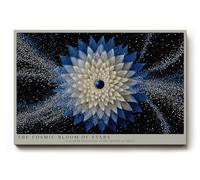 Paul Sinus Tableau mural 120 x 80 cm The Cosmic Bloom of Stars - Fleur de l'univers dans la splendeur de la galaxie