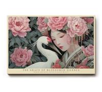 Paul Sinus Tableau mural 120 x 80 cm The Grace of Blossomed Silence Oriental Beauty and Harmony