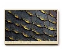 Paul Sinus Tableau mural 120 x 80 cm The Skin of the Ancient Golden Texture of Time and Power