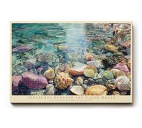 Paul Sinus Tableau mural 120 x 80 cm Treasures Beneath the Clear Waves Sunlit Beauty of the Ocean