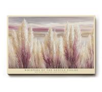 Paul Sinus Tableau mural 150 x 100 cm Whispers of the Gentle Fields Pampa Grass in Soft Pastel Serenity
