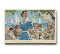 Paul Sinus Tableau mural 30 x 20 cm The Summer at the Riviera Elegance Under Mediterranean Light