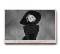 Paul Sinus Tableau mural 75 x 50 cm The Essence of Timeless Glamour Black and White Elegance and Style