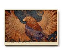 Paul Sinus Tableau mural 75 x 50 cm The Fireborn Majesty Aigle of Light and Strength