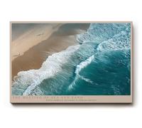 Paul Sinus Tableau mural 75 x 50 cm The Meeting of Sea and Sand Harmony at the Shoreline