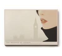Paul Sinus Tableau mural 75 x 50 cm The Whisper de Londres - Élégance et silence à l'ombre de la ville