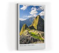Paul Sinus - Tableau mural - 80 x 120 cm - Machu Picchu Pérou - Ville inca antique dans les Andes au soleil