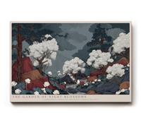 Paul Sinus Tableau mural 90 x 60 cm The Garden of Night Blossoms Dreaming Landscape of Eternal Beauty